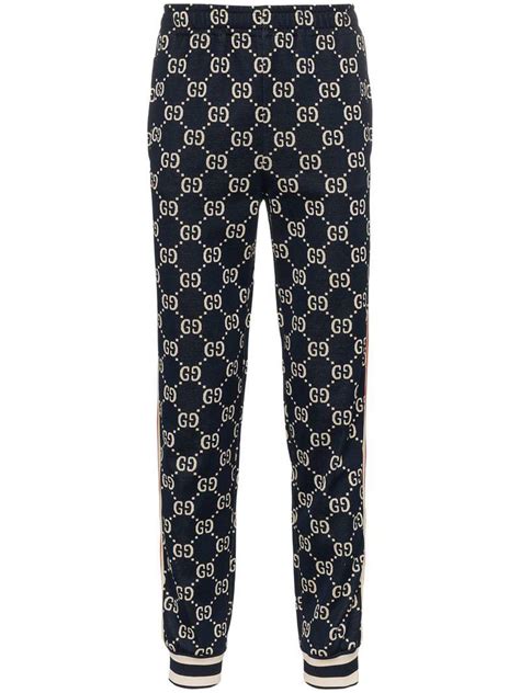 blue gg gucci sweatpants|brand new gucci sweatpants.